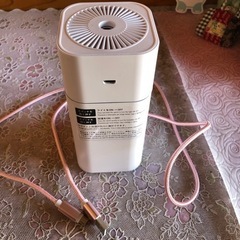 （取引き完了）ミニ加湿器の画像
