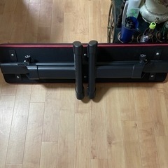 【取引中】筋トレ用フラットベンチ 脚折り畳みの画像