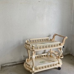 イタリア　ロココ調キッチンワゴン