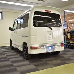 【売約済】アトレーワゴン カスタムターボＲＳリミテッド ターボ車　左側電動スライドドア　キーレスエントリー　ＨＩＤライト　フォグランプ　オートエアコン　社外アルミ　リアスポイラー　修復歴無　走行１万キロ台　車検Ｒ６年８月　電動格納ミラー　ドアバイザーの画像