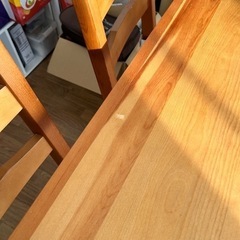 ダイニングテーブル5点セットの画像