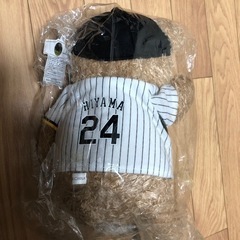 ユニホームテディペア(Tigersグッツ)の画像