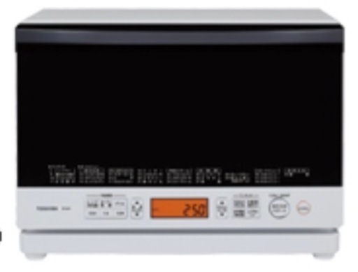 TOSHIBA ER-MD7 オーブンレンジ ホワイト 角皿付き