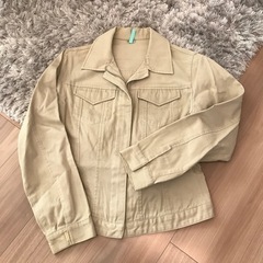 ブルゾン　春先に
