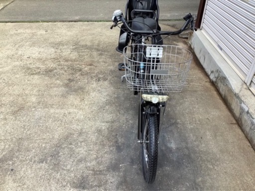 271 パナソニック最新機種電動アシスト自転車gyutto20インチ　ブラックアルミボデ