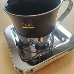 コーヒーカップ＆ソーサー４点セットの画像