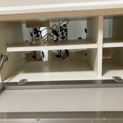 【美品】テレビ台　ホワイトの画像