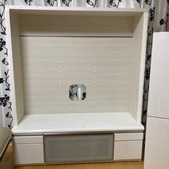 【美品】テレビ台　ホワイトの画像