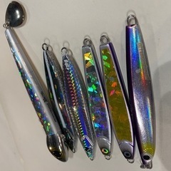 ☆まとめて　太刀魚　タチウオ　メタルジグ　テンヤ　波止　仕掛け　ワーム☆の画像