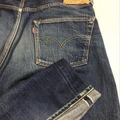 リーバイス501XX 55501 LEVI’S BIGE 赤ミミ　紙パッチ W36の画像