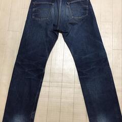 リーバイス501XX 55501 LEVI’S BIGE 赤ミミ　紙パッチ W36の画像
