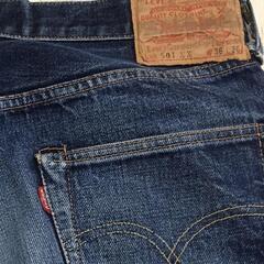 リーバイス501XX 55501 LEVI’S BIGE 赤ミミ　紙パッチ W36の画像