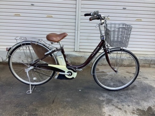 282 ブリヂストン新機種電動アシスト自転車assista   26インチ  ブラウン