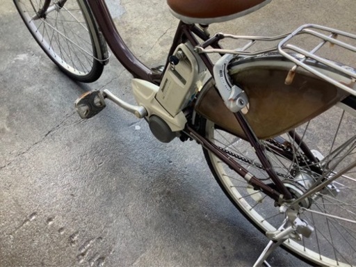 282 ブリヂストン新機種電動アシスト自転車assista   26インチ  ブラウン
