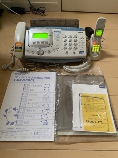 brother FAX付き電話機　子機1台付き