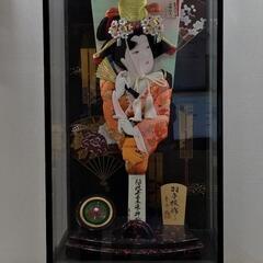 　羽子板飾り　伝統工芸 サイズ高さ84cm 幅41cm奥行31c...
