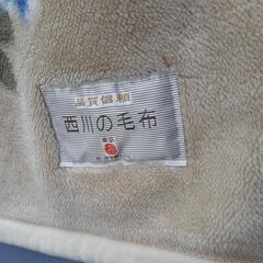 西川 高級 シングル毛布の画像