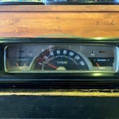 ダットサン520トラック　メーター一色