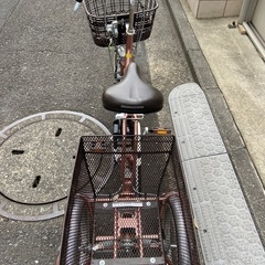 三輪アシスト自転車ブリヂストンの画像