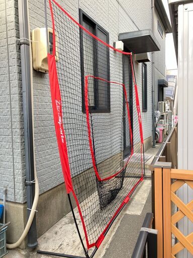 管K-95【愛知県一宮市から】【平日もお渡しできます！近隣配送可能です。】使用少　Zen Sports 防球ネット ポータブル ピッチ