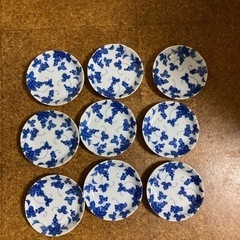 未使用品　小皿　9枚の画像