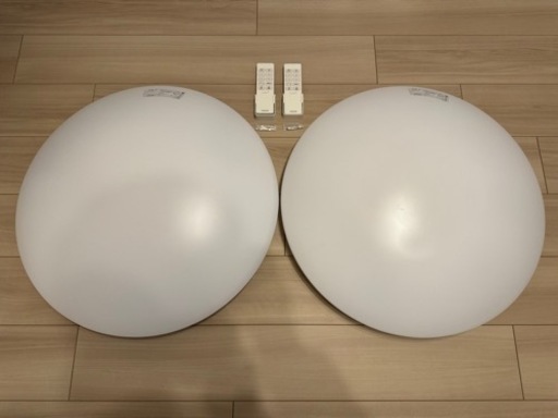 【受け渡し者決定済み】2022年製 コイズミ LEDシーリングライト 調光機能付き 2台セット