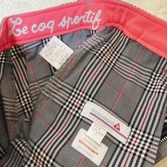 【美品】le coq sportif チェックパンツの画像