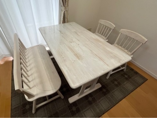 【値下げ！】ダイニングテーブル、椅子セット