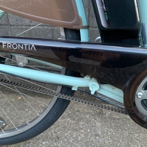 ブリヂストンフロンティア26インチ　中古電動自転車　14.3ah  バッテリー5点灯最良好