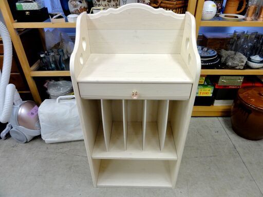 収納ラック 子供部屋 片付け 幅49×奥30×高97㎝ 教材 教科書 ランドセル 収納 家具 カントリー調 北欧風 札幌市 中央区 南