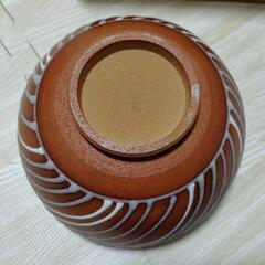 菓子鉢 晃山作 丼ぶり 食器 木箱入りの画像