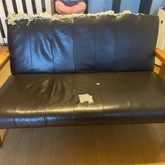 2Pカリモクソファ譲りますの画像