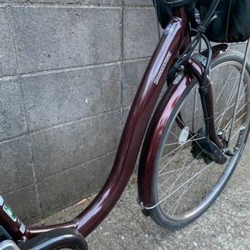ブリヂストンフロンティア26インチ　電動自転車　中古　14.3ah 5点灯最良