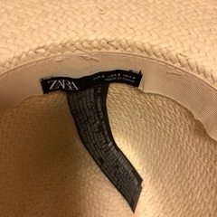 ZARA  ストローハット 中古品の画像