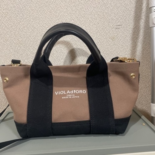 ヴィオラドーロ ロゴ 2wayバッグ