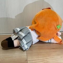 【タグ付き】　ラブライブ！　高海千歌　メガジャンボ　寝そべり　ぬいぐるみの画像