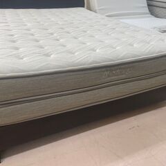 ダブルベッド　ニトリ　マットレス付きの画像