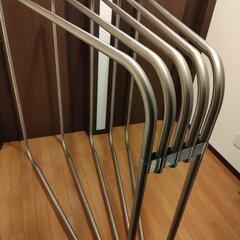 ステンレス5連布団干し