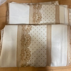 遮光カーテン　2枚組　中古の画像