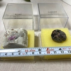標本　Garnet ガーネット　柘榴石　ざくろいし　ruby ル...