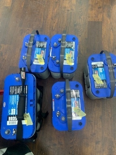 オプティマバッテリー5個セット中古