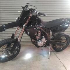実働！カワサキ　Dトラッカー　LX250E キャブレターオーバーホール済　カスタム多数！社外マフラー　シート　自賠責保険6年8月！の画像