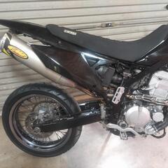 実働！カワサキ　Dトラッカー　LX250E キャブレターオーバーホール済　カスタム多数！社外マフラー　シート　自賠責保険6年8月！の画像
