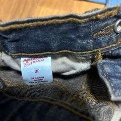  他の商品お買い上げ下さった方【無料】　キッズ ジーンズ 3T  デニムパンツ サイズ90  ２枚セットの画像