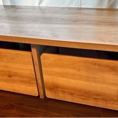 ★大容量おもちゃ収納ベンチ★ リビングスッキリ。ガシガシものが入ります。の画像