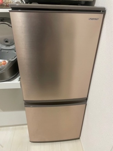 SHARP冷凍冷蔵庫 137L 2019年製 5年使用