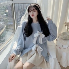 新品未使用 韓国ファッション 蝶結び トップス M