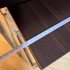 【セット売り】茶色のオシャレなサイドテーブルの画像