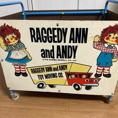Raggedy Ann and Andy アメリカンアンティークの画像