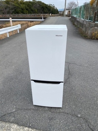 ‍♀️☘️大阪市から阪南市まで配達設置無料‍♀️ハイセンス冷蔵庫150L保証有り